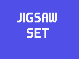 Jigsaw Set Title Screen